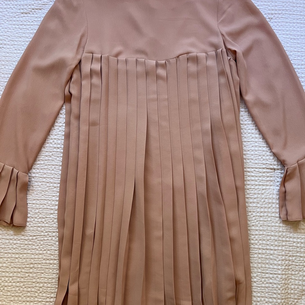 ASOS Pink Dress with Pleats
